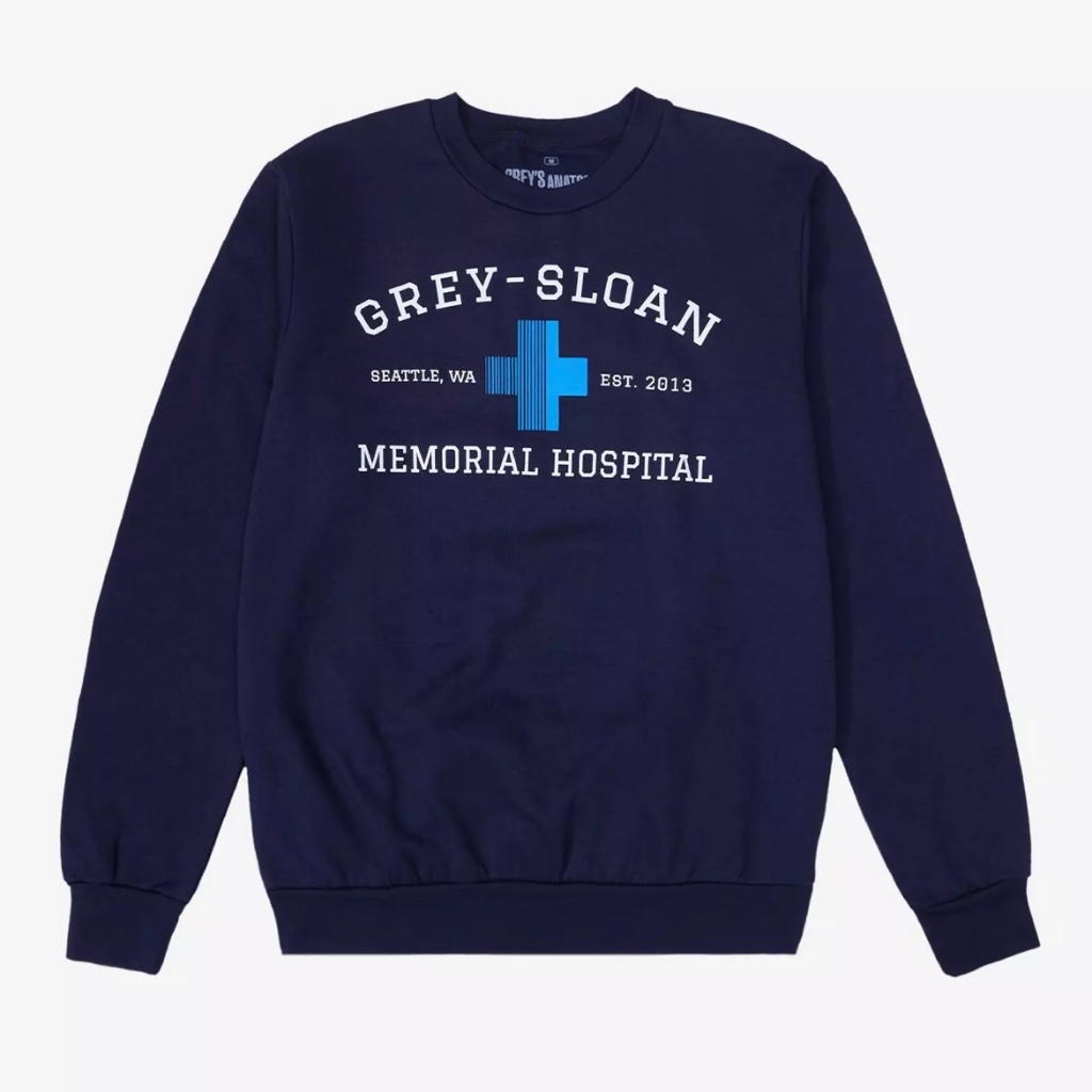 Grey’s Anatomy Grey-Sloan Memorial Hospital Crewneck - Boxlunch Exclusive